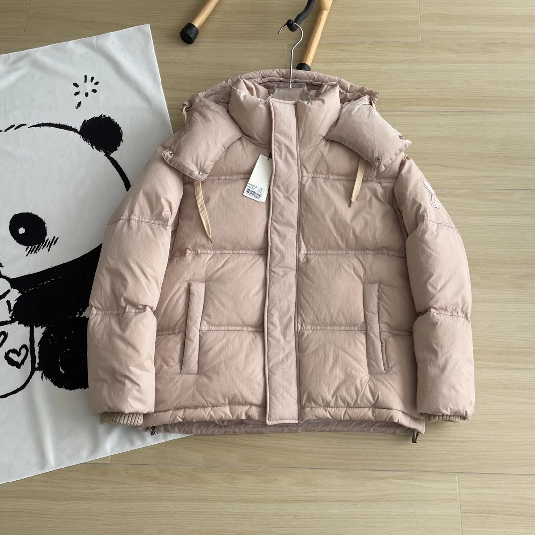Ami Puffer Down Jacket Pink