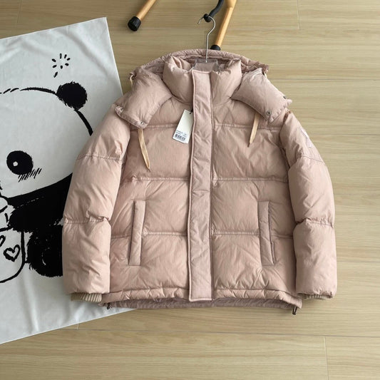 Ami Puffer Down Jacket Pink
