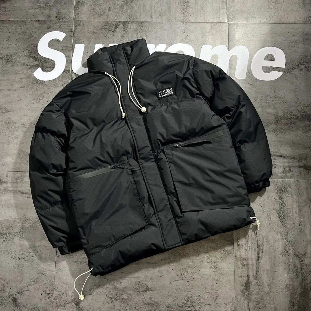 Maison Margiela Supreme Puffer Jacket Black