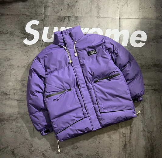 Maison Margiela Supreme Puffer Jacket Purple