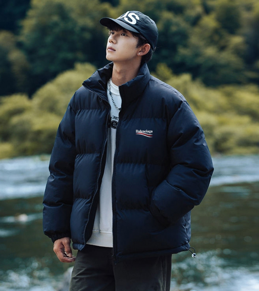 Balenciaga Down Jacket Black