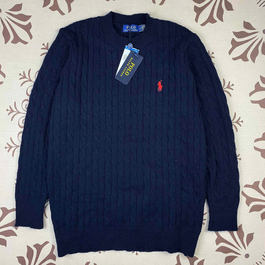 Ralph Lauren Knit Sweater Dark Blue