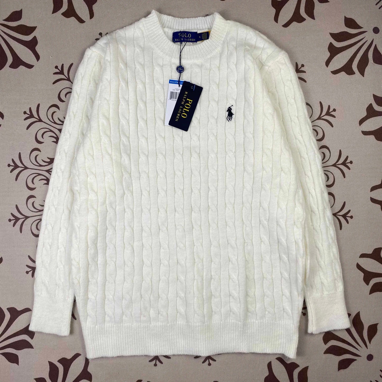 Ralph Lauren Knit Sweater White