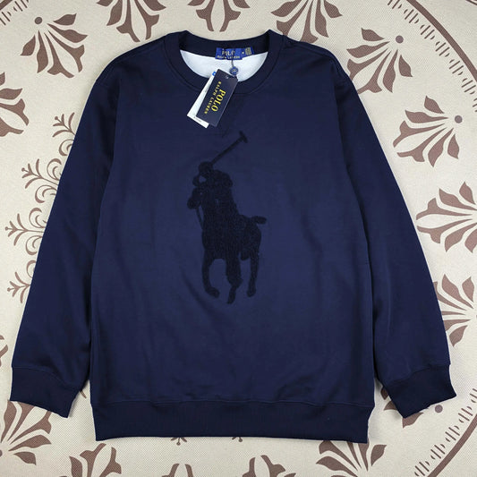 Ralph Lauren Big middle Icon Sweater Dark Blue
