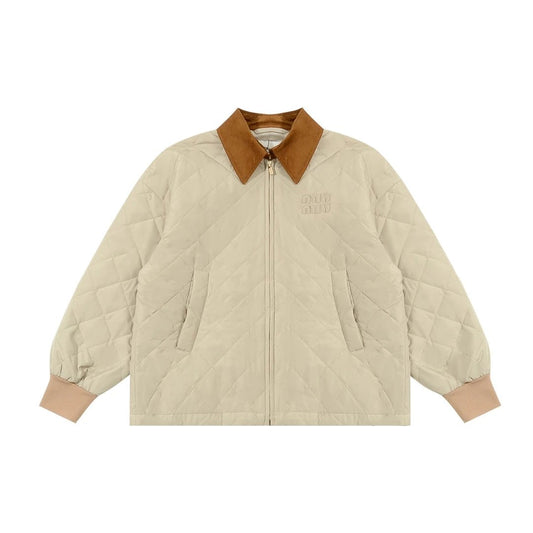 Miu Miu Puffer Down Jacket Khaki