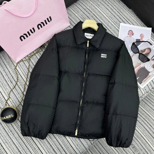 Miu Miu Puffer Down Jacket Black