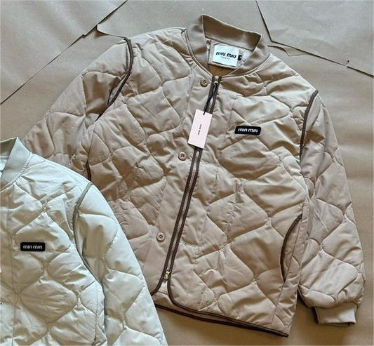 Miu Miu Puffer Down Jacket Grey