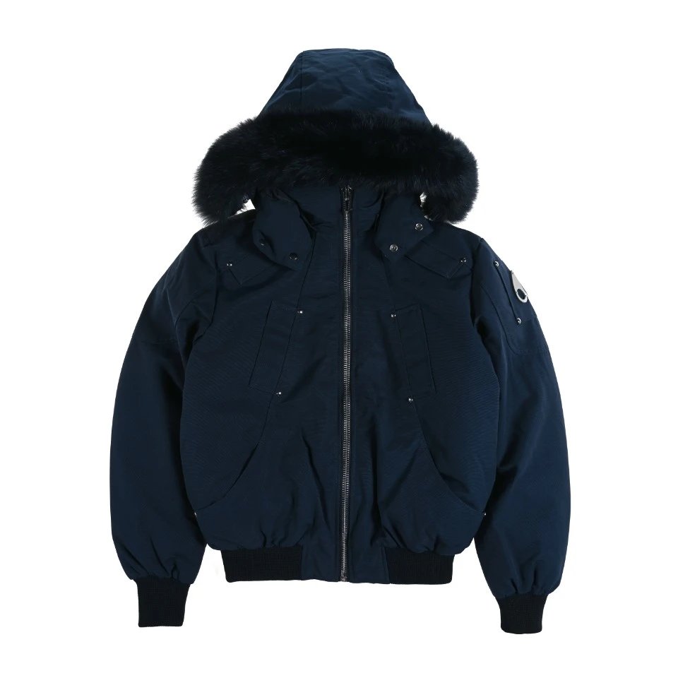 Moose Knuckles Bomber Jacket (Highest Batch) Blue