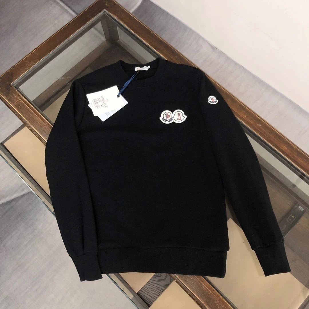 Moncler small double icon Sweater Black