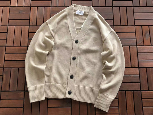 Ami Paris Button Up Beige