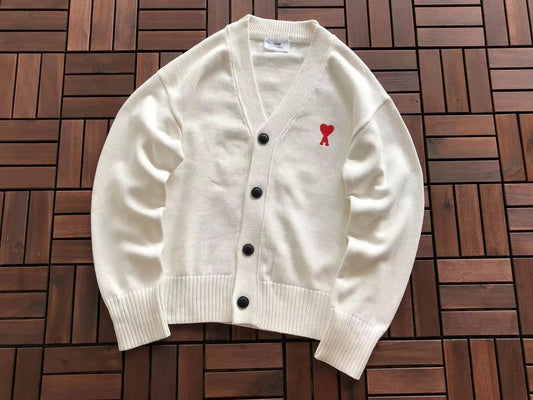 Ami Paris Button Up White (small Icon)
