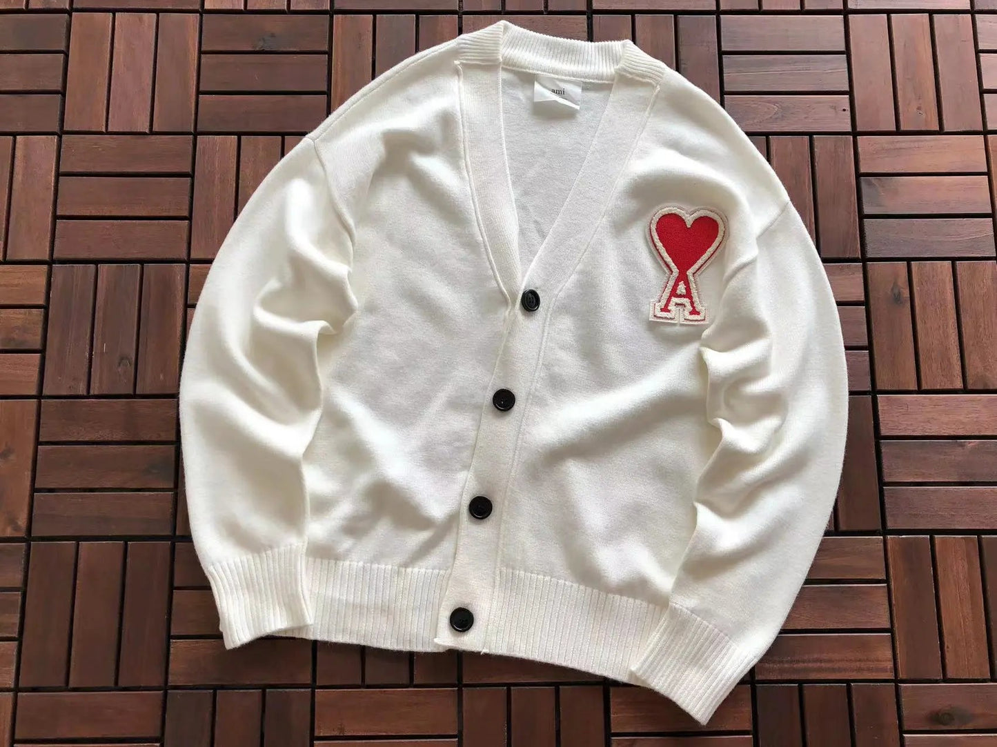 Ami Paris Button Up White