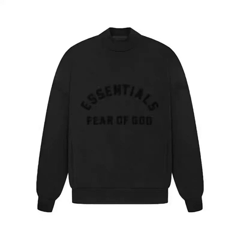 Essentials Fear of God Crewneck Sweater Black