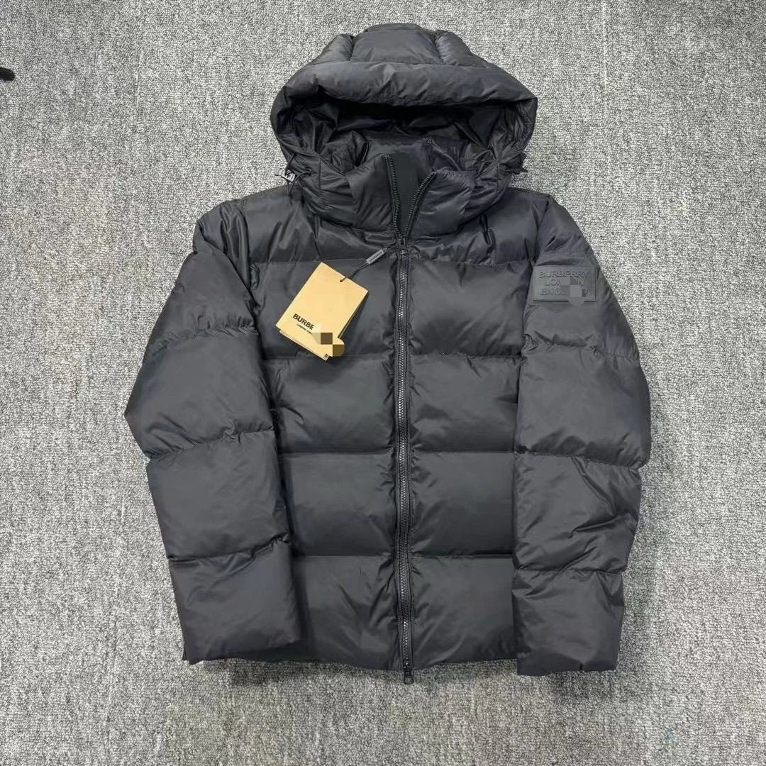 Burberry Puffer Down Jacket All Black