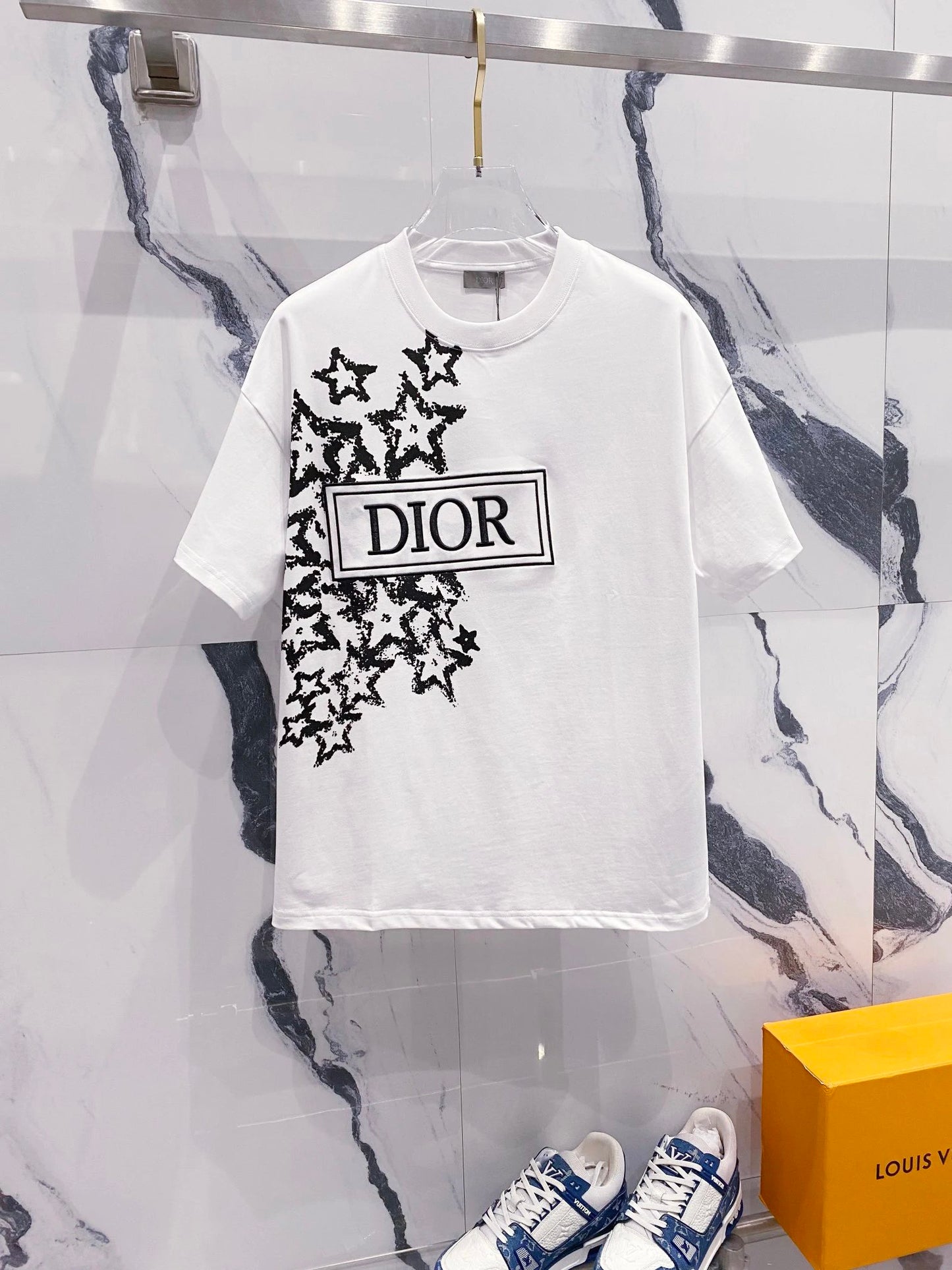 Christian Dior Stars T-shirt White
