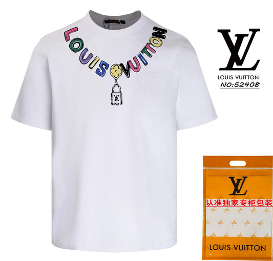 Louis Vuitton Chain T-shirt White