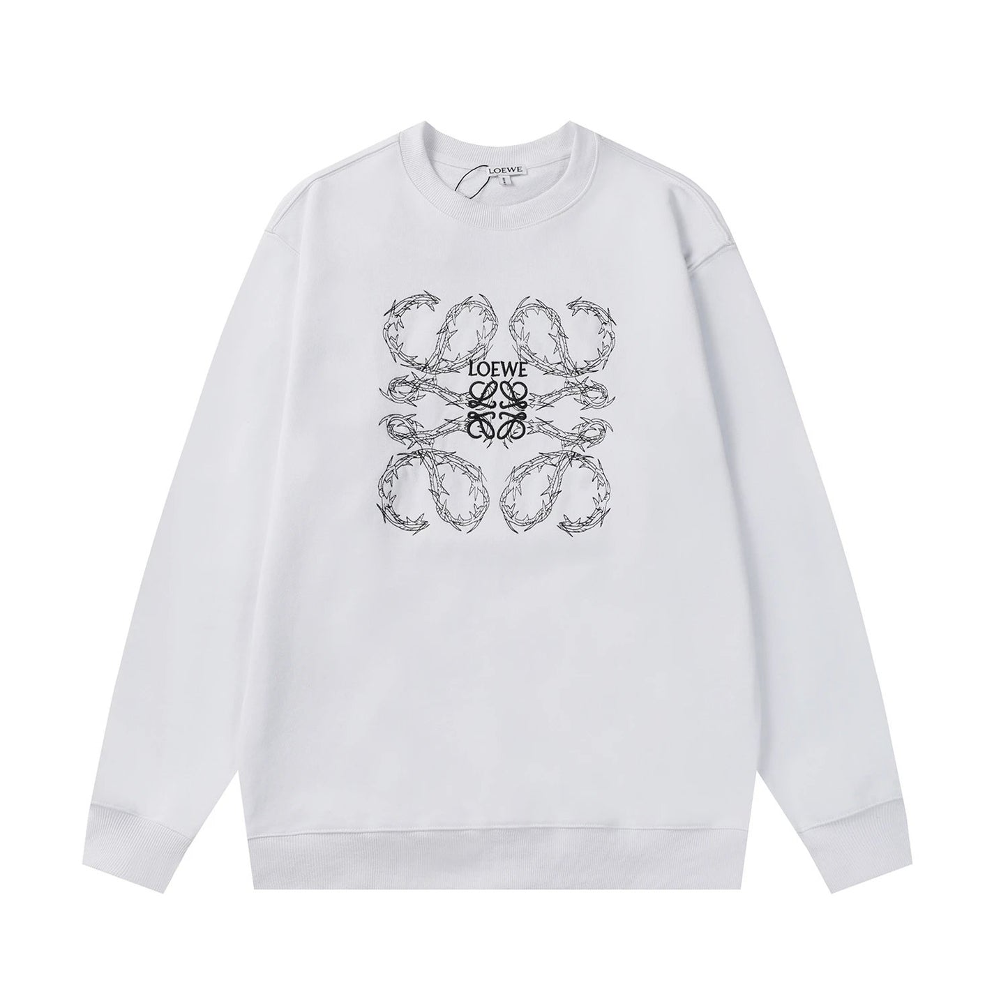 Loewe front print Sweater White