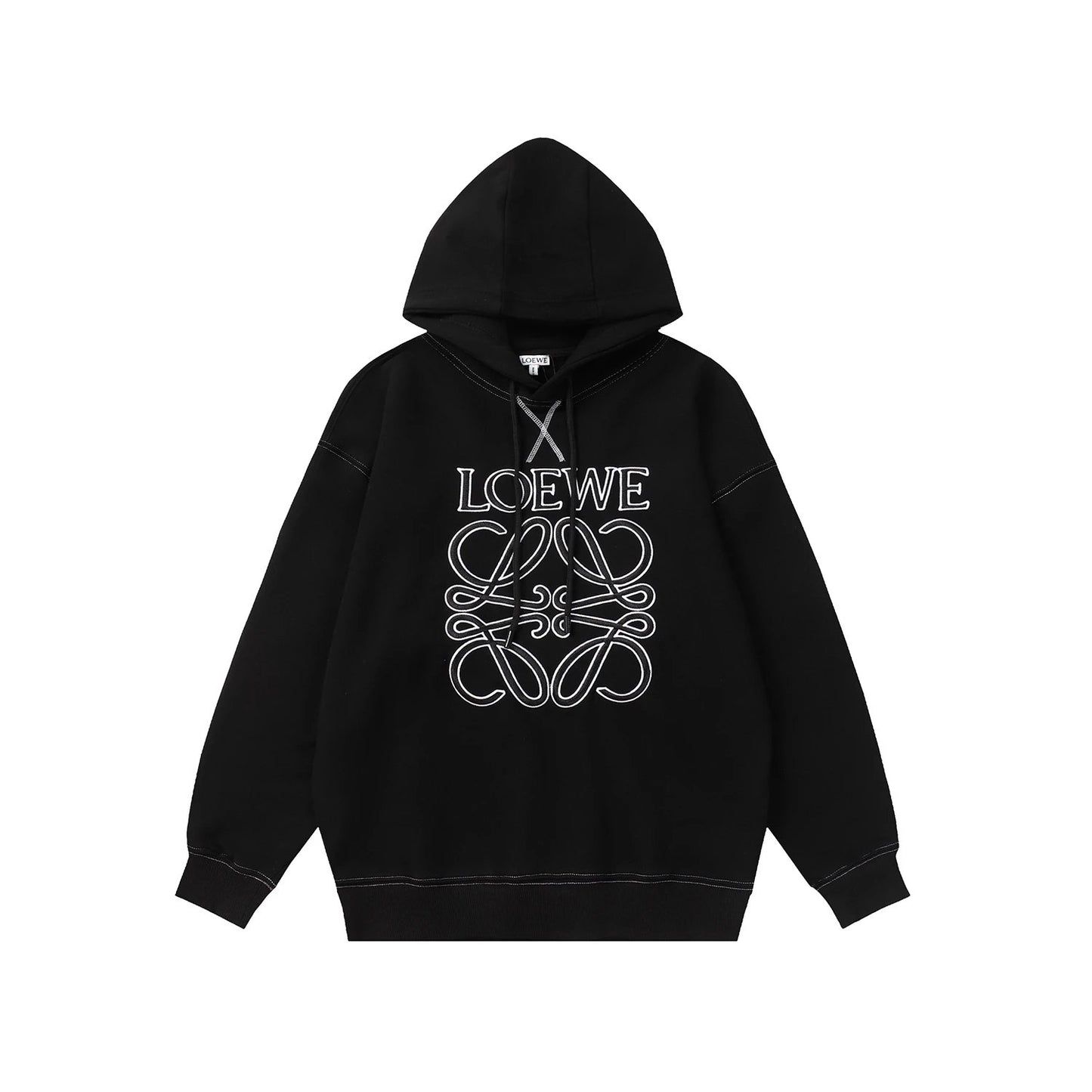 Loewe big icon Hoodie Black