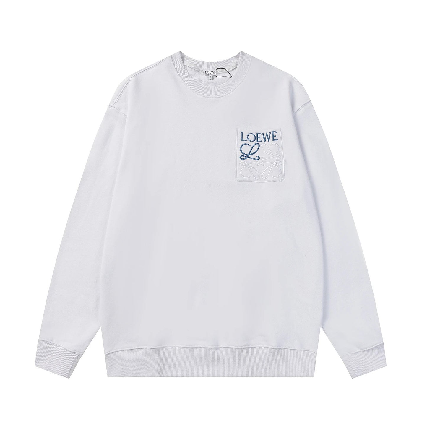 Loewe small writing icon Sweater White