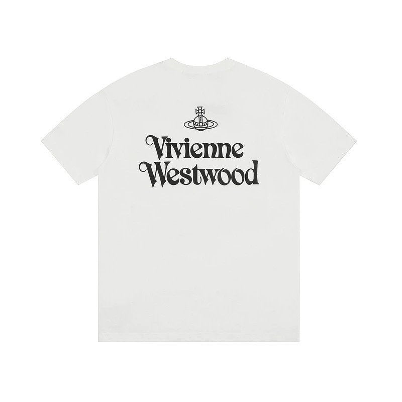 Vivienne Westwood old Font T-shirt White
