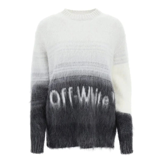 Off-White Knit fade Sweater Grey