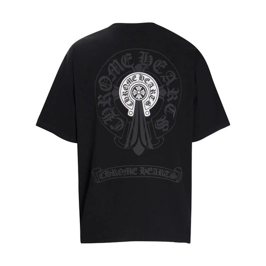 Chrome Hearts T-shirt Black (Black/White Logo)