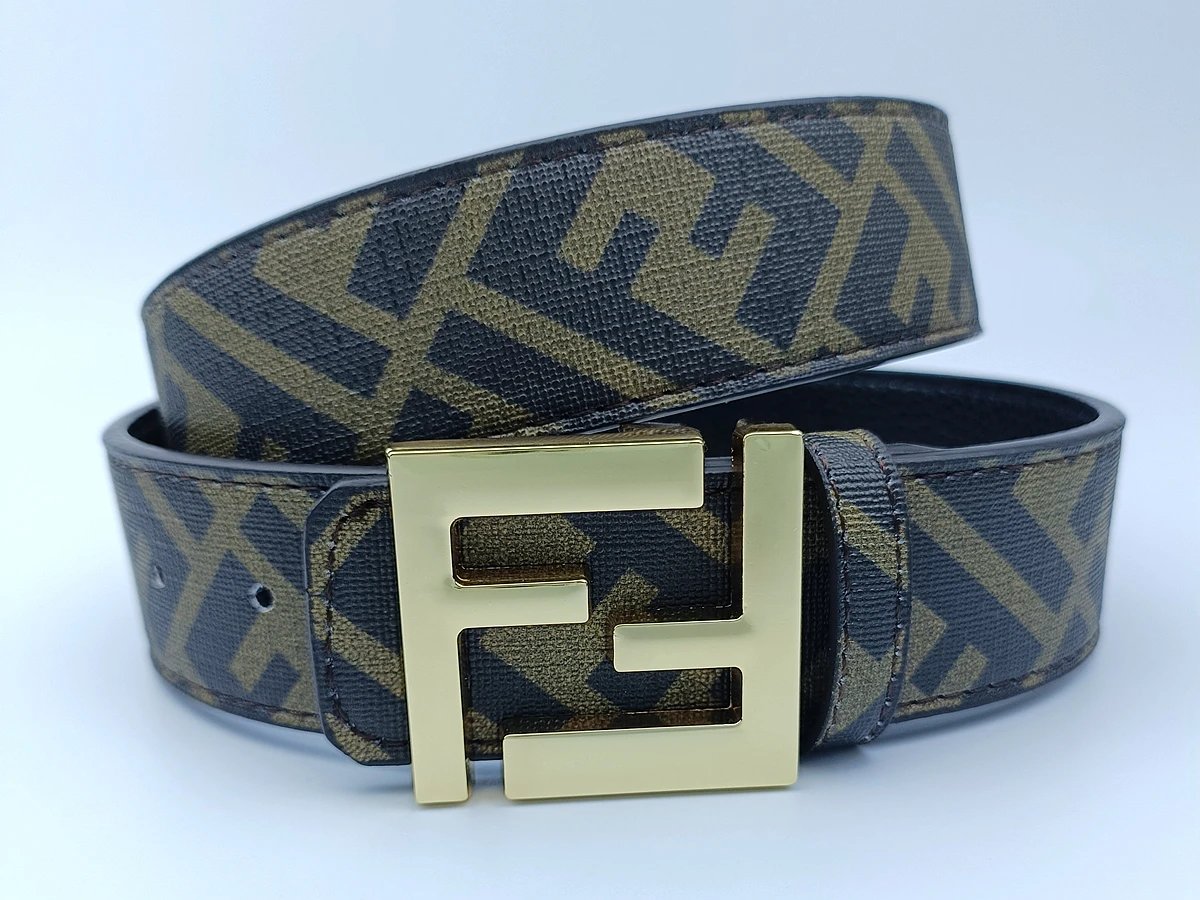 Fendi Monogram Belt Gold