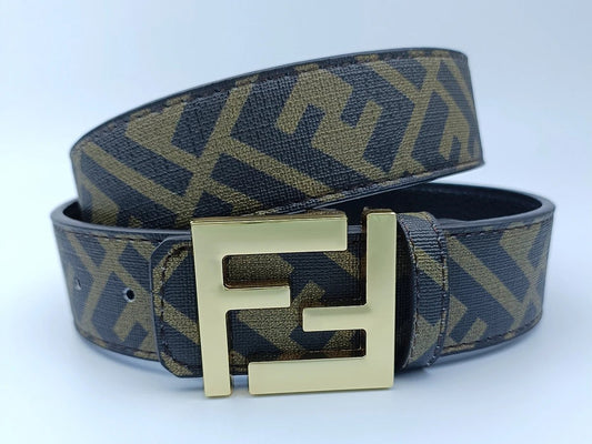 Fendi Monogram Belt Gold