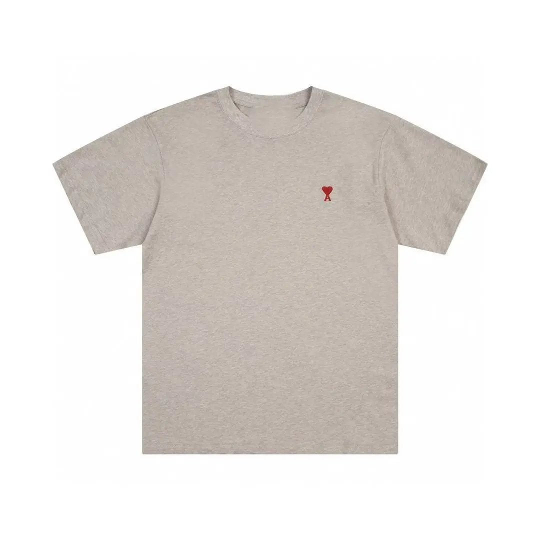Ami T-shirt Grey (Red A)