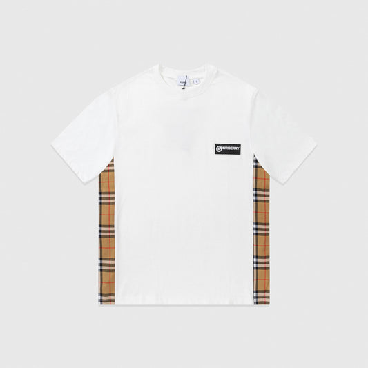 Burberry side Logo T-shirt White