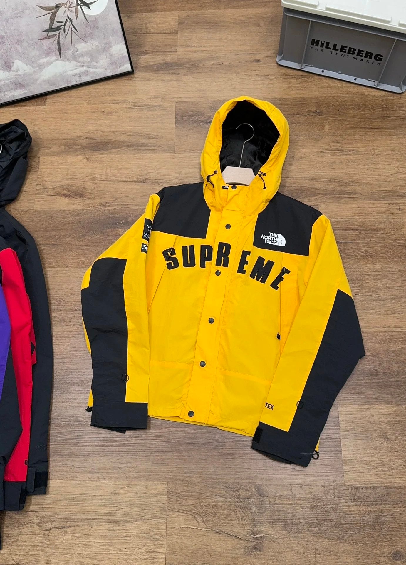 The North Face Supreme Windbreaker Yellow
