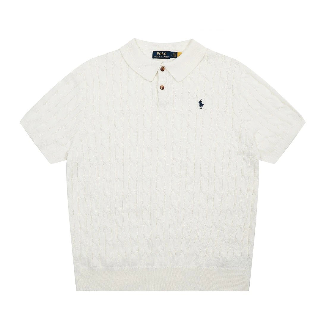 Ralph Lauren Knit cotton Polo shirt White