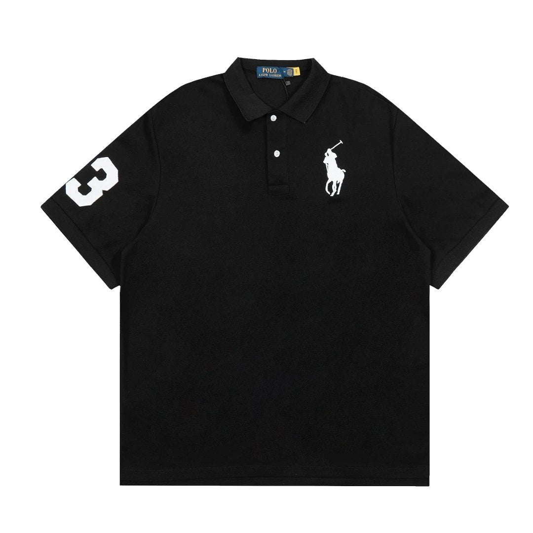 Ralph Lauren Big Pony Polo shirt Black (White Icon)