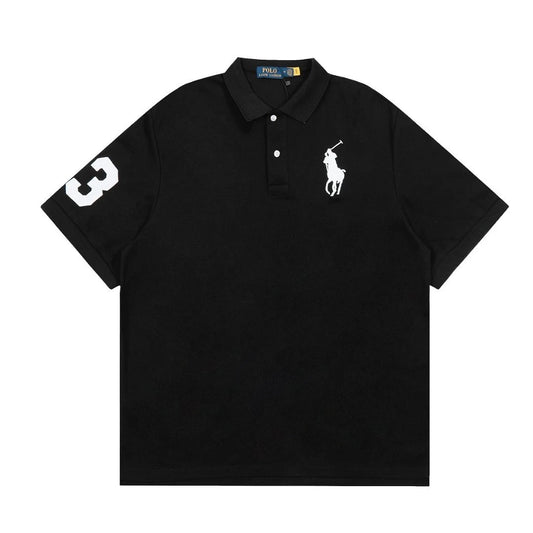 Ralph Lauren Big Pony Polo shirt Black (White Icon)
