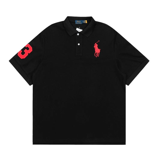 Ralph Lauren Big Pony Polo shirt Black (Red Icon)