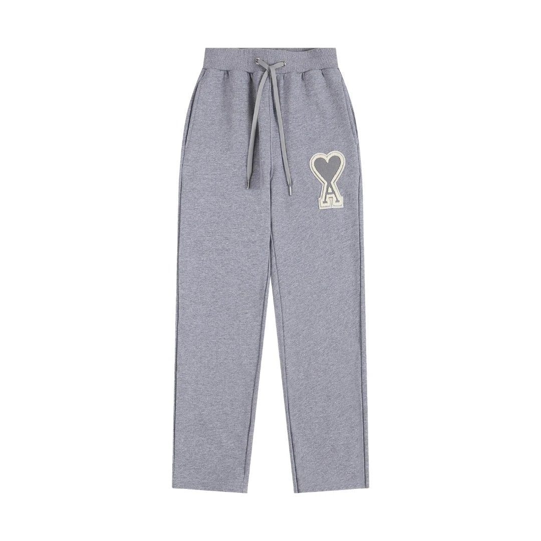 Ami paris Big Heart Jogger Grey
