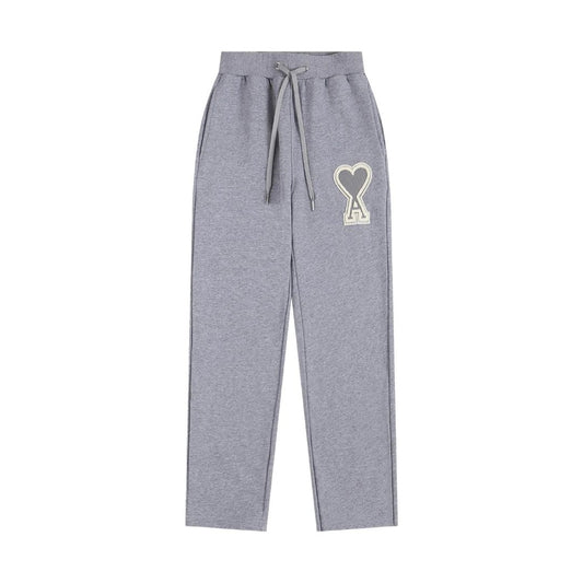 Ami paris Big Heart Jogger Grey