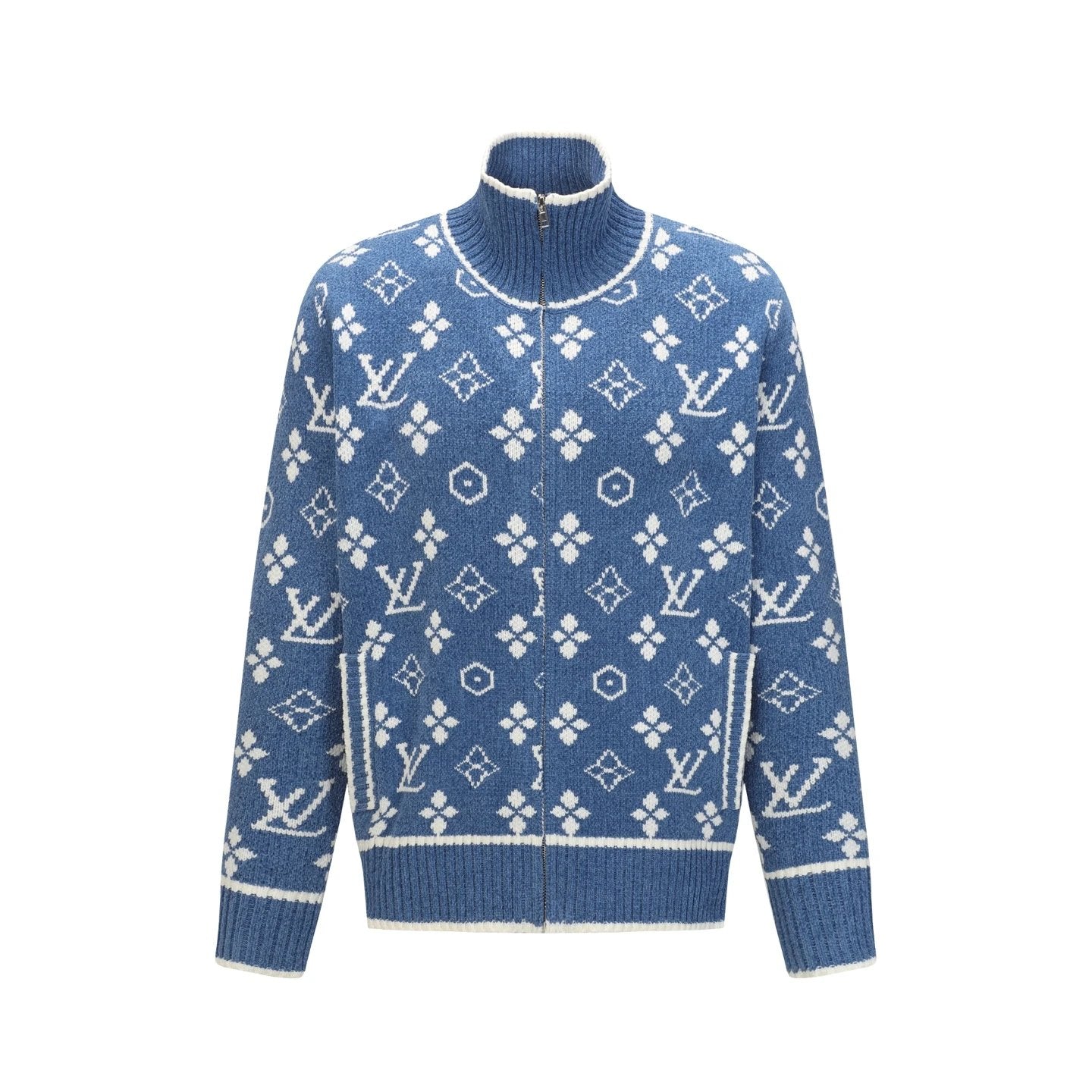 Louis Vuitton Wool Jacket Blue