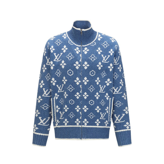 Louis Vuitton Wool Jacket Blue