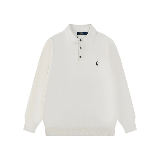 Ralph Lauren Polo Sweater White