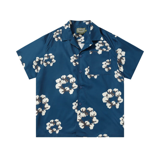 Denim Tears Summer shirt Blue