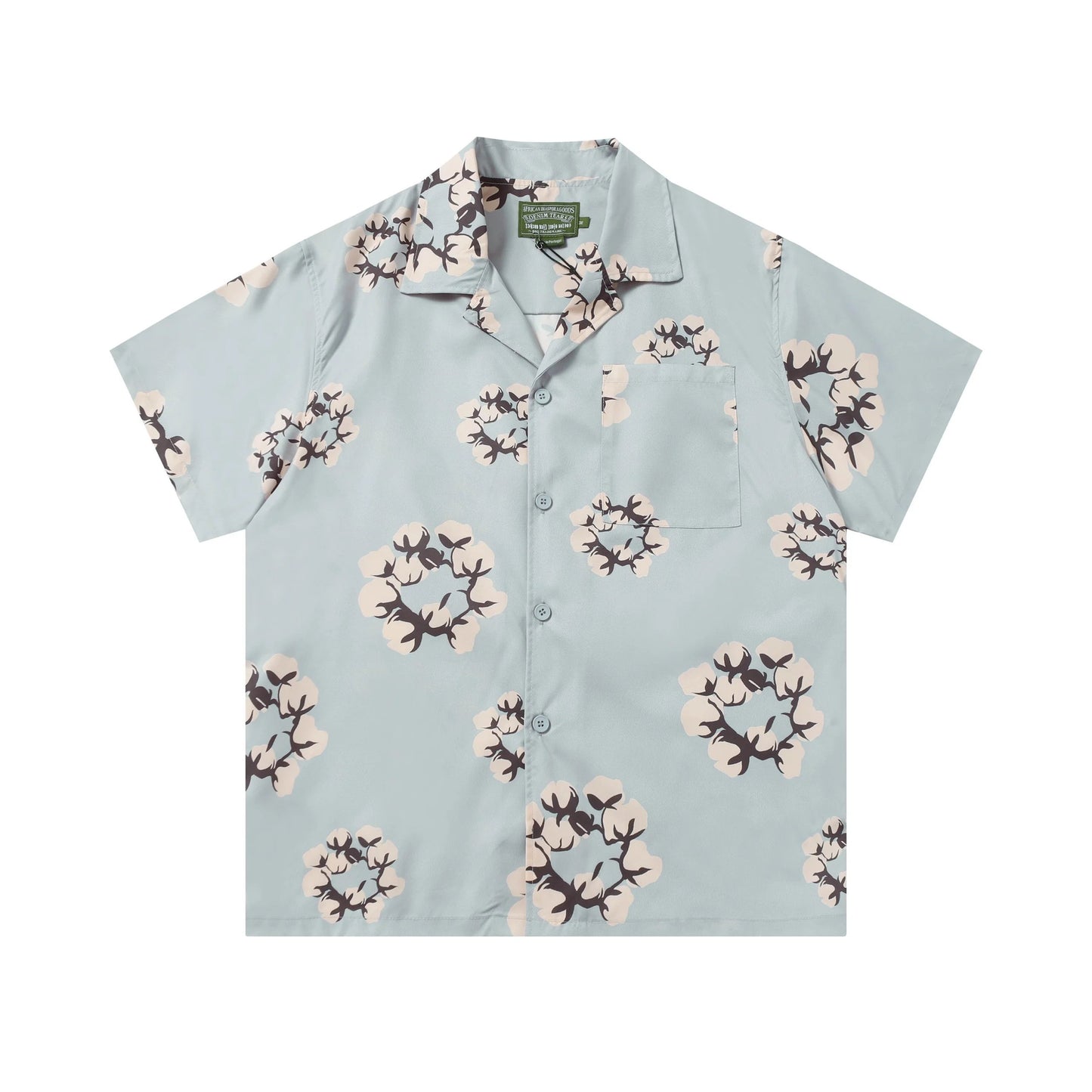 Denim Tears Summer shirt pastel Blue