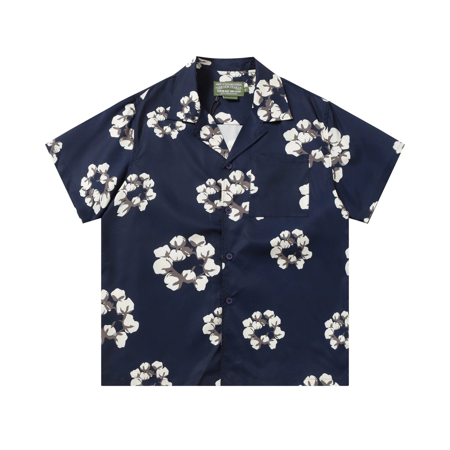 Denim Tears Summer shirt Navy