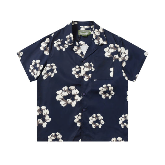 Denim Tears Summer shirt Navy