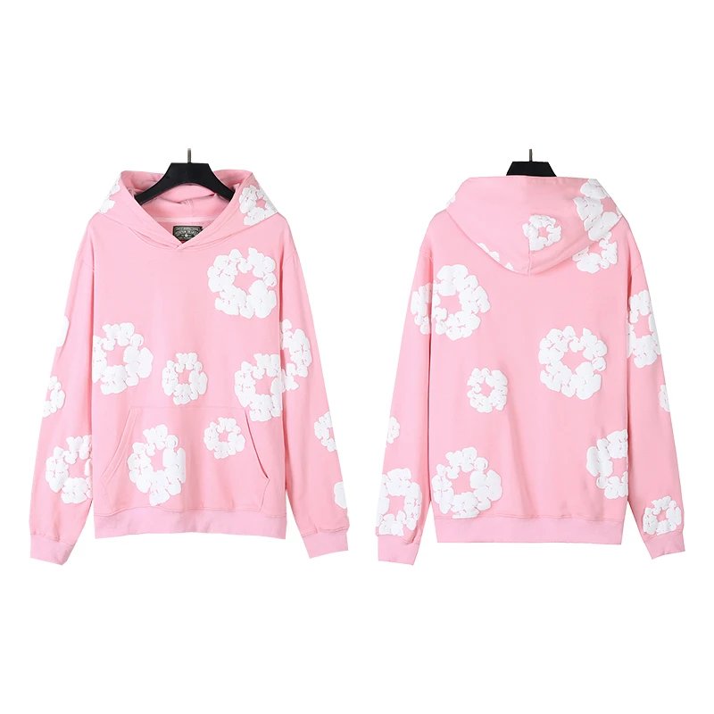 Denim Tears Hoodie Pink