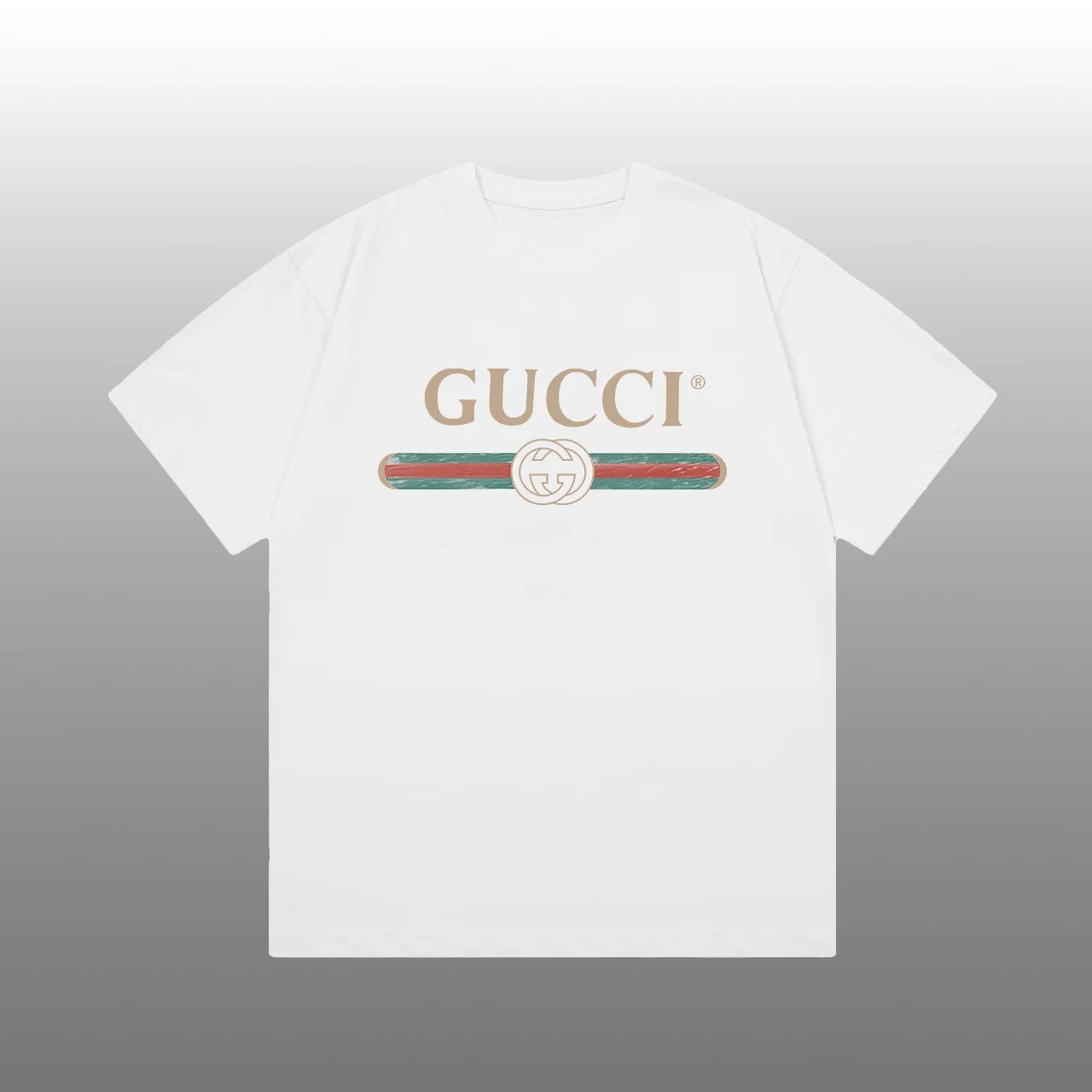 Gucci Belt print T-shirt White