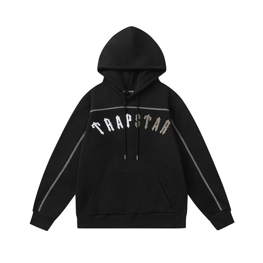 Trapstar White Grey Icon Hoodie Grey