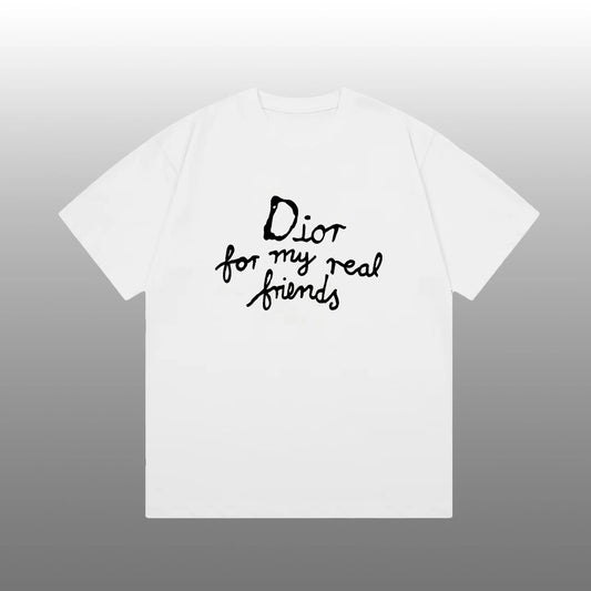 Dior for my real friends T-shirt White