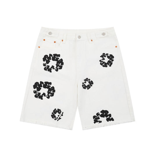 Denim Tears Jeans Shorts White