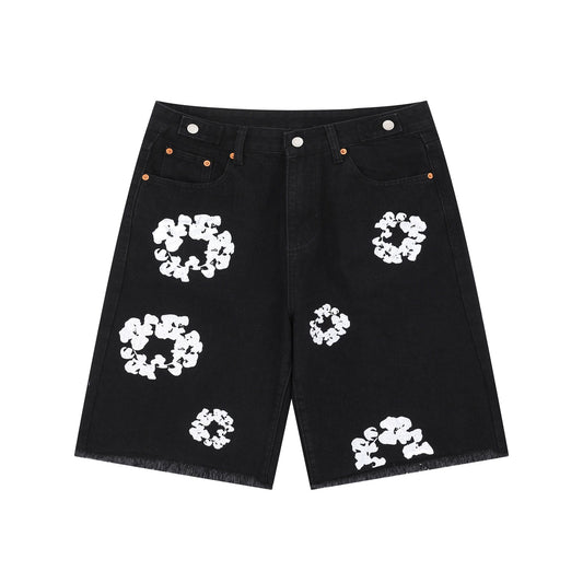 Denim Tears Jeans Shorts Black